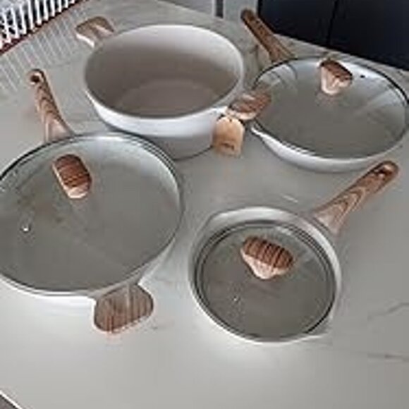 NEW Non-Stick Cast Aluminum Cookware Set - Durable Kitchen Cookware - Picture 8 of 8